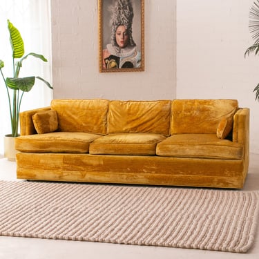Yellow Gold Sofa