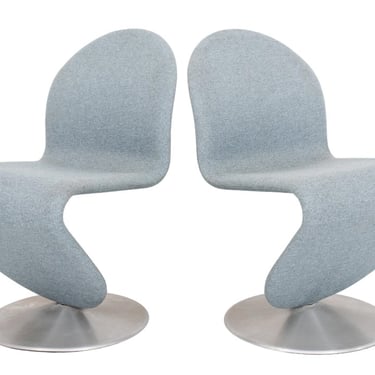 Verner Panton Chair a / System 123 Dining Chairs, 2