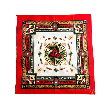 Vintage Western Navajo Bandana USA Made Hav-A-Hank