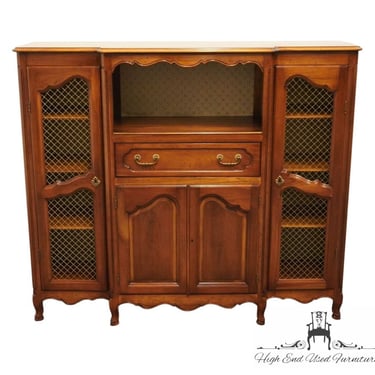 HIGH END Country French Style Solid Cherry 56" Secretary Cabinet 435 1/2 