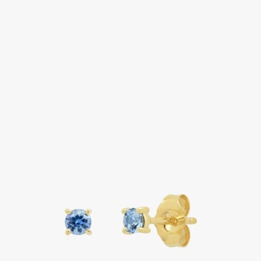 Eriness Blue Sapphire Studs