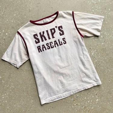 Vintage Skips Rascals Athletic Tshirt / 1970s Athletic Tee / Vintage Athletic Tshirt Small / Skips Rascals Tee Small / Medalist Tee Small 