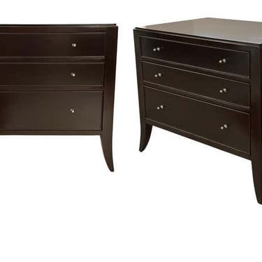 Pair of Nightstands/ Chest of Drawers by Baker for the Barbara Barry Collection