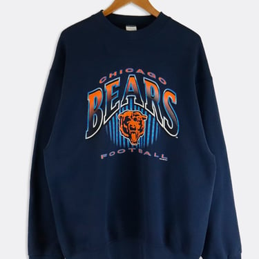 ShopExile Chicago Bears Sweatshirt -- 80s NFL Shirt Bear Country Football Pullover Jumper Sportswear 90s Graphic Print Sweater Small