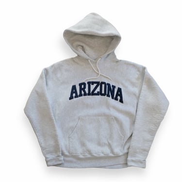 Arizona sweatshirt / reverse weave / 1990s University of Arizona Wild Cats reverse weave hoodie sweatshirt Large 