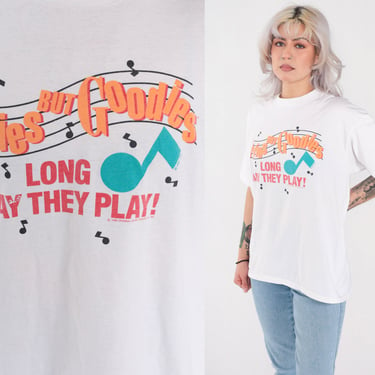 Oldies But Goodies Shirt 90s Original Sound Record Co Music T Shirt Long May They Play Graphic Tshirt 1990s Band Vintage Extra Large xl 