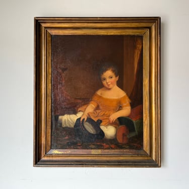 William Shelton Parker 1842 - 1936 Figurative Oil Painting 