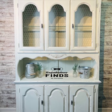 Farmhouse French Country Hutch 