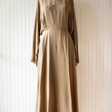 Vintage Ellen Tracy Minimalist Silk Dress Medium