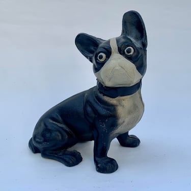 French Bulldog in Cast Iron &#8211; Black Collar