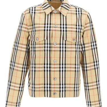 Burberry Men Check Jacket