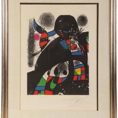 Joan Miró Signed Lithograph – 