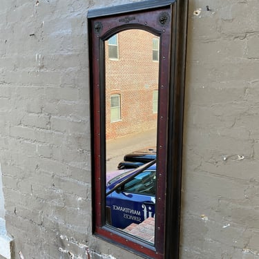 Leather Clad Mirror