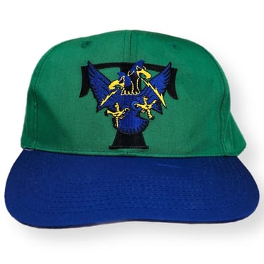 Vintage 90s Trenton Thunder Minor League Baseball Embroidered SnapBack Hat Cap 