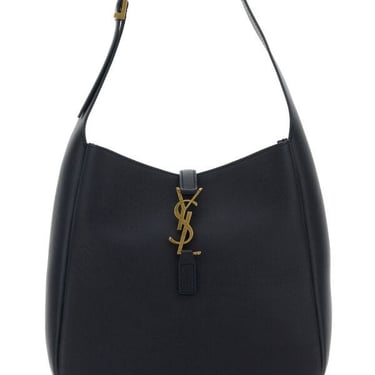 Saint Laurent Women Midnight Blue Leather Small Le 5 Ã  7 Soft Shoulder Bag