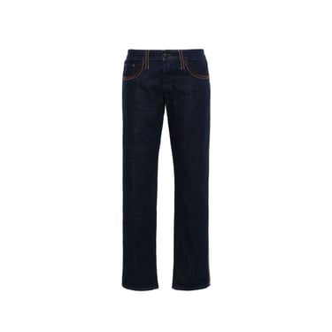 Miu Miu Women Miu Miu Piped-Trim Denim Jeans