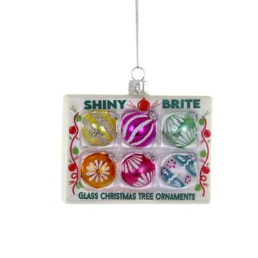 Shiny Brite Box Ornament