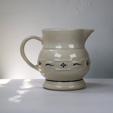 Longaberger Basket Ceramic Pitcher