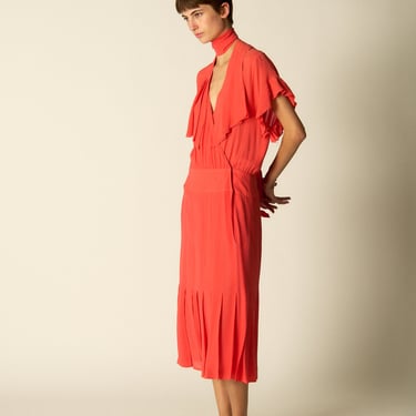Lagerfeld era Chloé Orange Dress