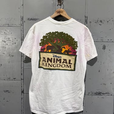 Rare Vintage 90's Disney T-Shirt Animal Kingdom tshirt 