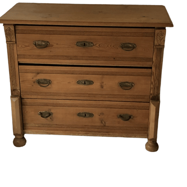 Wood 3 Drawer Dresser HR177-16