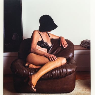 Anne Sager Seated Female Figure Photograph C-Print