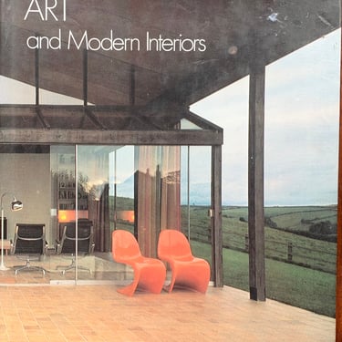 Decorative Art & Modern and Interiors 1974/75 Vol 64, Maria Schofield, 1st Ed HC 