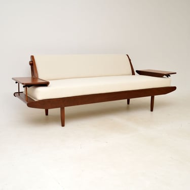 Vintage Afromosia Sofa Bed by Toothill