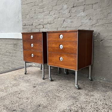 Pair of Raymond Loewy Side Cabinets