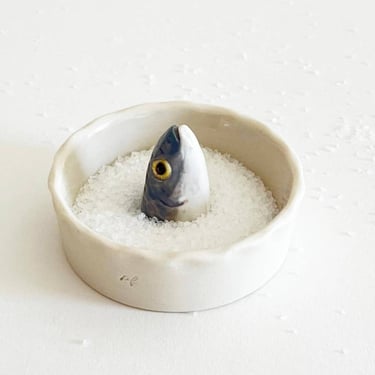 PetitFelts | Sardine Head Salt Bowl