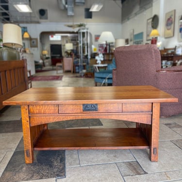 Tiger Oak Coffee Table by Caledonia