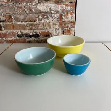 Vintage Pyrex Primary Bowls - Sold Individually 