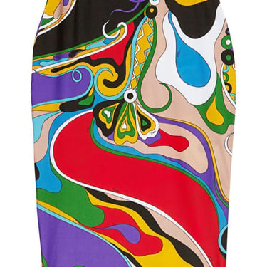 Pucci Women Printed Midi Skirt