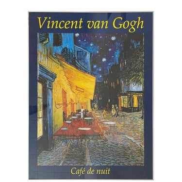 Vincent Van Gogh “Cafe Terrace at Night” Print 