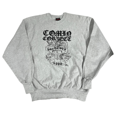 Vintage Comin Correct &quot;Hardcore&quot; Crewneck Sweatshirt