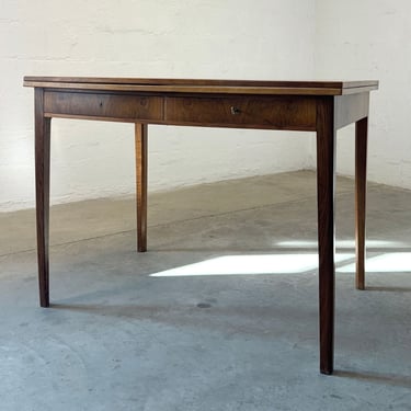 Danish Rosewood Flip-Top Dining Table / Desk or Vanity - #A1707