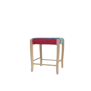 Short Square Stool - 5