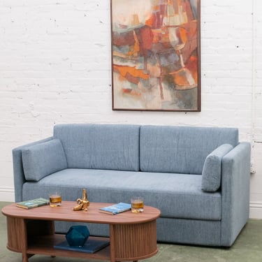 Clyde Sofa in Waterfront Blue