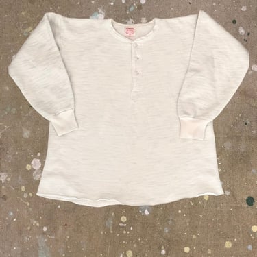 Vintage 1960’s Penmans Grey Fleck Henley Sweatshirt