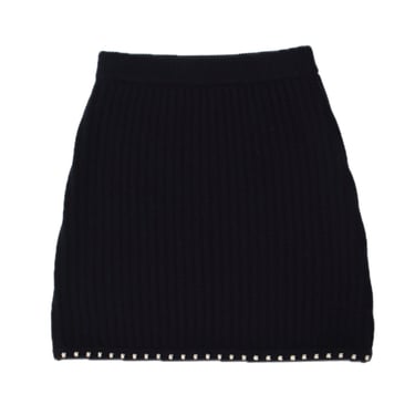 2016 Miu Miu Rib Knit Mini Skirt