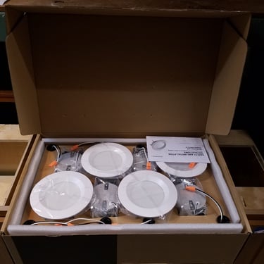 New 6" Recessed LED Downlights Box of 16