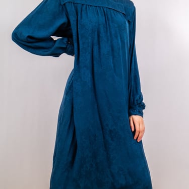 1980's OLEG CASSINI silk dress