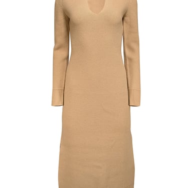 Equipment - Light Brown Knit Dress Sz S