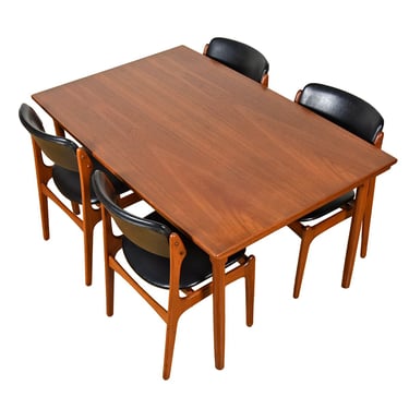 Mid-Size to Large Expandable 101″ Danish Teak Dining Table