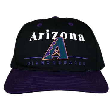 Vintage 90s Twins Enterprise Arizona Diamondbacks Baseball Embroidered MLB SnapBack Hat Cap 