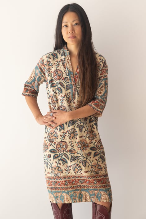 Indian Cotton Tapestry Dress