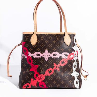 LOUIS VUITTON Flower Chain MM Neverfull