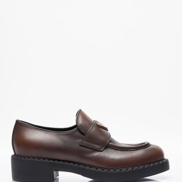 Prada Women Chocolate Loafers