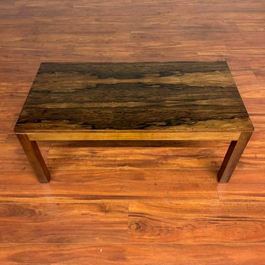Mid-Century Small Rosewood Coffee Table