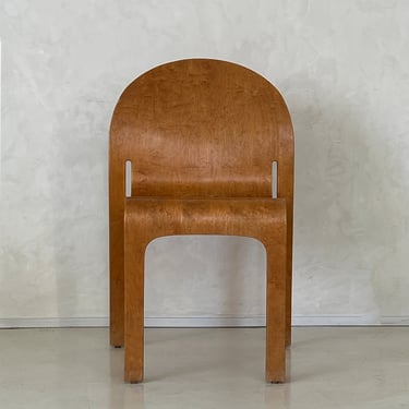 Vintage Peter Danko Bent Plywood Bodyform Chair